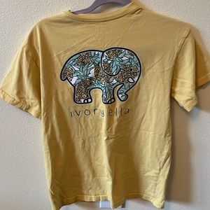 ivory ella short sleeve small